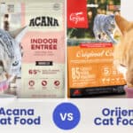 acana vs orijen cat food