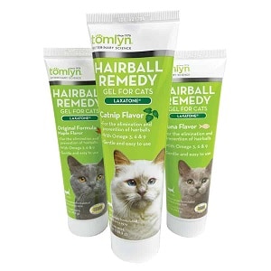hairball-control gel for cat