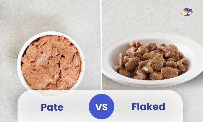 pate vs flaked cat food